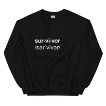 Load image into Gallery viewer, SURVIVOR Unisex Sweatshirt