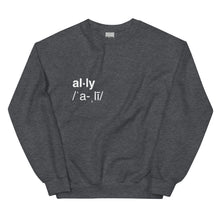 Load image into Gallery viewer, ALLY Unisex Sweatshirt