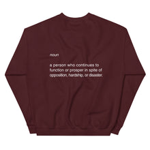 Load image into Gallery viewer, SURVIVOR Unisex Sweatshirt