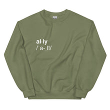 Load image into Gallery viewer, ALLY Unisex Sweatshirt