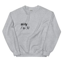 Load image into Gallery viewer, ALLY Unisex Sweatshirt