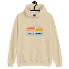 Load image into Gallery viewer, Courage Over Silence Tan Hoodie